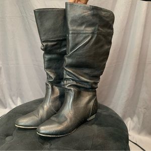 Steve Madden Cadence Slouchy Genuine Leather Boots size 6